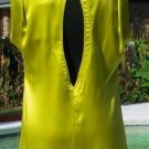 Cache Peek A Boo Cut Out Back Ruched Shoulder Silk Top New Sz XS/S/M/L NWT $98 Cache Peek A Boo Cut Out Back Ruched Shoulder Silk Top New Sz XS/S/M/L NWT $98