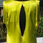 Cache Peek A Boo Cut Out Back Ruched Shoulder Silk Top New Sz XS/S/M/L NWT $98