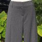 Cache Wide Leg Pin Stripe Pant New Size 4/6/8 S/M Stretch Lillie Rubin $148 NWT