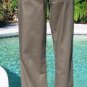 Cache Embellished Zipper Ankle Adjustable Self Belt Pant Jean New Stretch $118