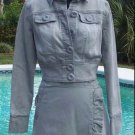 Cache Blue Gray Denim Jacket Top New Front Button Size 0/2/4/6/8/10/12 $118 NWT Cache Blue Gray Denim Jacket Top New Front Button Size 0/2/4/6/8/10/12 $118 NWT
