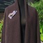 Cache Luxe Shawl Collar Jacket Rib Knit Top New XS/S/M/L/XL Sweater Stretch $138