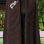 Cache Luxe Shawl Collar Jacket Rib Knit Top New XS/S/M/L/XL Sweater Stretch $138