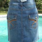 Cache Denim Stud Embroidery Embellished Skirt New Sz 6/8/10 S/M Stretch $98 NWT Cache Denim Stud Embroidery Embellished Skirt New Sz 6/8/10 S/M Stretch $98 NWT