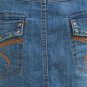 Cache Denim Stud Embroidery Embellished Skirt New Sz 6/8/10 S/M Stretch $98 NWT