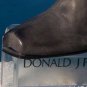 Donald Pliner Leather Lead Gray Boot Shoe Pump New Stretch Elastic NIB $395