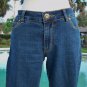 Cache Stretch Legging Denim Pant New M/L Jegging 8/10 Rhinestone Button $98 NWT