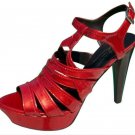 Donald Pliner Couture Red Metallic Patent Leather New Platform Shoe NIB $395 Donald Pliner Couture Red Metallic Patent Leather New Platform Shoe NIB $395