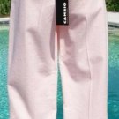 Cambio Mary Waffle Pique Pant New Sz 4/6 S Classic Textured Light Pink $195 NWT