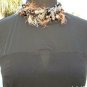 Cache Peplum Black Sheer Shoulders Event Dress LBD New 4/6/8 S Lined $168 NWT