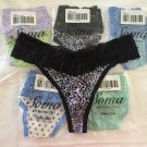 NWT Womens SOMA Intimates Embraceable All Over Lace Thong Panty Sz S Many Colors