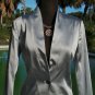 Cache Silver Top Jacket New size 2/4/6 XS/S Lined Classic Blazer $188 NWT