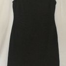 Cache Day Dress Lined Stretch Sz 12 Dark Gray pLeather Trim Jersey Knit EUC Cache Day Dress Lined Stretch Sz 12 Dark Gray pLeather Trim Jersey Knit EUC
