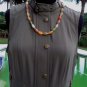Cache Vest Top New Sz M Adjustable Self Belt Front Snap Zipper Pockets $118 NWT