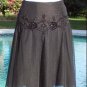 Cache Luxe Mesh Layer Bead Embellished Skirt New S/M/L/XL Event Office $158 NWT