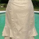 Cache Metallic Linen Blend Lined Skirt New 0/2/4/6/8/10/12 Tiered Layered $98 Cache Metallic Linen Blend Lined Skirt New 0/2/4/6/8/10/12 Tiered Layered $98
