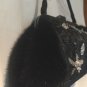 Cache Fur Stones Beads Purse Event Elaborate Embellished Handbag New $168 NWT
