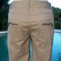 Cache Animal Trim Snap Embellished Pant New Sz XS/S/M 0/2/4 Crop Stretch $88 NWT