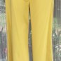 BCBG MAX AZRIA Stretch Cotton Crop Pant New 2/4/6/8 XS/S/M Yellow White $134 NWT