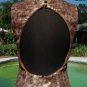 Cache Sequin Encrusted Open Back Event Dress New S/M 4/6/8 Animal Print $158 NWT