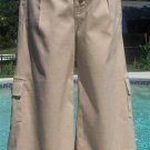 Cache Cotton Spandex Sand Color Crop Gaucho Pant 8/10/12 M/L Self Belt NWT $98 Cache Cotton Spandex Sand Color Crop Gaucho Pant 8/10/12 M/L Self Belt NWT $98