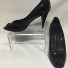Donald Pliner Black Patent Leather Peep Toe Pump Shoe Signature $245 Size 10 Donald Pliner Black Patent Leather Peep Toe Pump Shoe Signature $245 Size 10