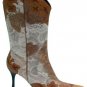 Donald Pliner Couture Hair Calf Leather Boot Shoe New 11 Laser Cut Lace $850 NIB