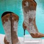Donald Pliner Couture Hair Calf Leather Boot Shoe New 11 Laser Cut Lace $850 NIB