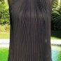 Cache Moc Neck Peek A Boo Accordion Top New Size S/M/L+ Black Event $118 NWT