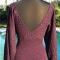 Cache Plunging Double V Neck Wrap Peek A Knit Top New Sz XS/S/M Stretch $118 NWT