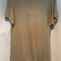 Cache Banded Bottom Top Stretch Split Sleeve Shoulder Embellished Sz L Drape Nec