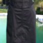 Cache Lace Up Sides Peek A Boo Pointele Knit Top New Stretch Lillie Rubin $88