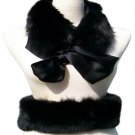 Cache Black Fox Fur Collar Top Pant Capelet Belt Stole New XS/S/M/L/XL $158 NWT Cache Black Fox Fur Collar Top Pant Capelet Belt Stole New XS/S/M/L/XL $158 NWT