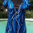 Cache Stretch Necklace Top New XS/S/M/L/XL Delicious Pearl GOLD Metal Chains NWT Cache Stretch Necklace Top New XS/S/M/L/XL Delicious Pearl GOLD Metal Chains NWT
