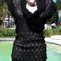 Cache Stretch Lace Pucker Body Hugging Top New Size XS/S/M/L Tunic Dress $98 NWT