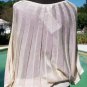 Cache Stretch Accordion Knit Design Adjust Banded Bottom Top New XS/S/M $118 NWT