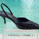 Donald Pliner Couture Cobra Leather Shoe New 6.5 Pointy Toe Sling Back $265 NIB