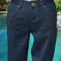 Cache Embellished Jean Pant New Denim Zipper Leg Rhinestone Stretch NWT $108