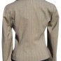 Cache Luxe Elaborate Embellished Lined Pant New Brown Oatmeal Metallic $228 NWT