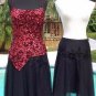 Cache Sequin Encrusted Halter Asymmetrical Bustier Top New Sz XS/S/M/L $138 NWT