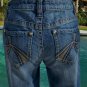 Cache Denim Embellished Pockets Jean Pant New Stretch 0/2/4/6/8 XS/S/M NWT $98