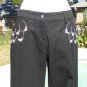 Cache Rhinestone Pockets Stretch Black Jean Pant New Size 0/2/4/6/8/10 $158 NWT