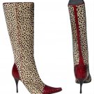 Donald Pliner Couture Peace Tomato Gator Boot Shoe New Chita Hair Calf Sz 6 $795