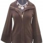 Cache 2-Way Un Zip Daring Jacket Top New XS/S/M Wool Blend Stretch $118 NWT