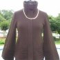 Cache 2-Way Un Zip Daring Jacket Top New XS/S/M Wool Blend Stretch $118 NWT