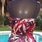 Cache Silk Crochet Bead Straps Chest and Back Top NWT XS/S/M/L Gather Waist $118
