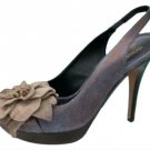 Donald Pliner Couture Metallic Leather Shoe New Platform Peep Toe Signature $395 Donald Pliner Couture Metallic Leather Shoe New Platform Peep Toe Signature $395