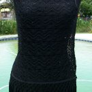 Cache Peek A Boo Sequin Kissed 7" Fringe Bottom Stretch Top New Sz XS/S $98 NWT Cache Peek A Boo Sequin Kissed 7" Fringe Bottom Stretch Top New Sz XS/S $98 NWT