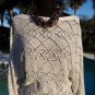 Cache Metallic Peek-A-Boo Split Sleeve Top New Size Size S/M/L Stretch $128 NWT