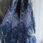 Cache Embellished Peasant Boho Top New S/M SPLIT Sleeve Elastic Waist $138 NWT